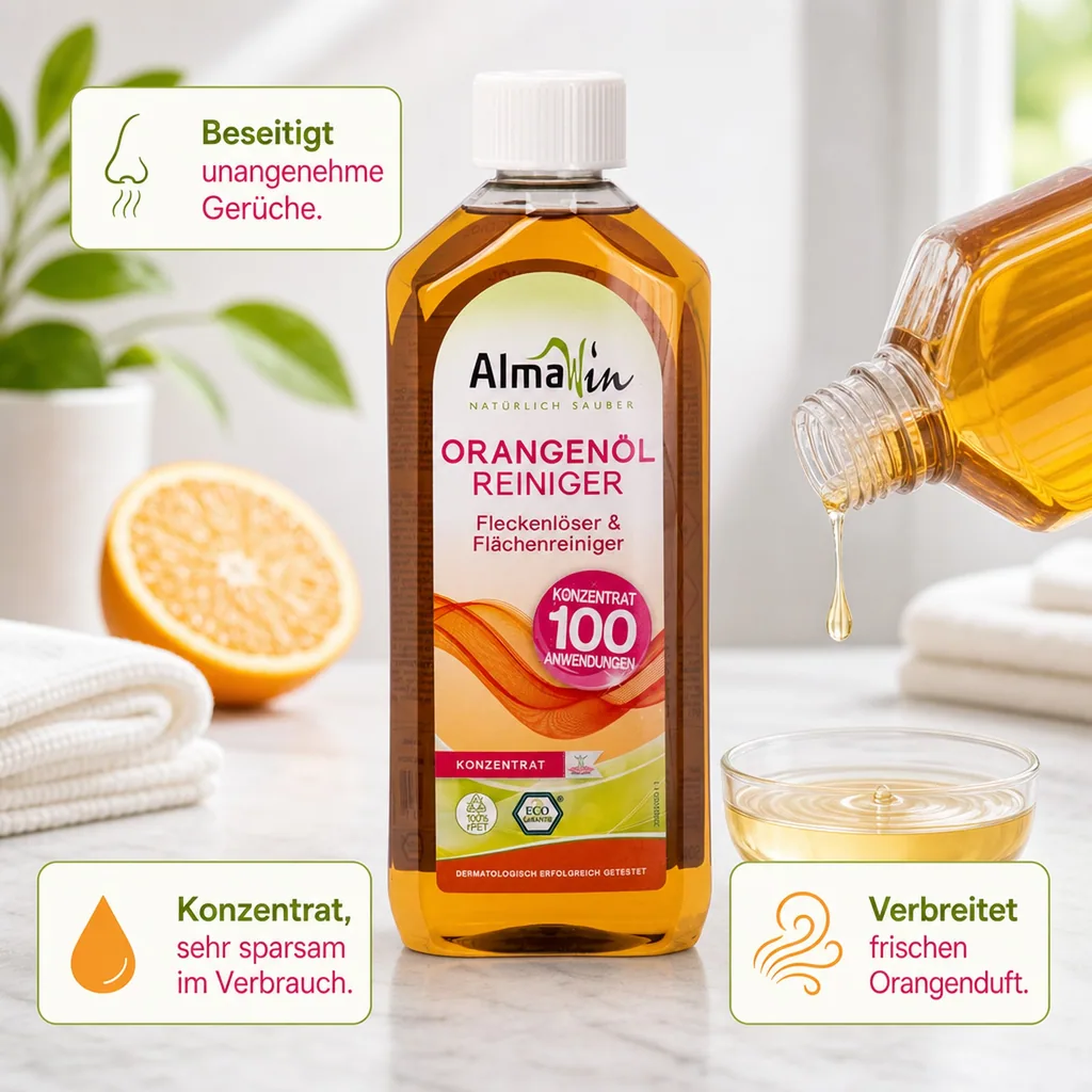 ALMAWIN Orangenölreiniger 500 ml Konzentrat