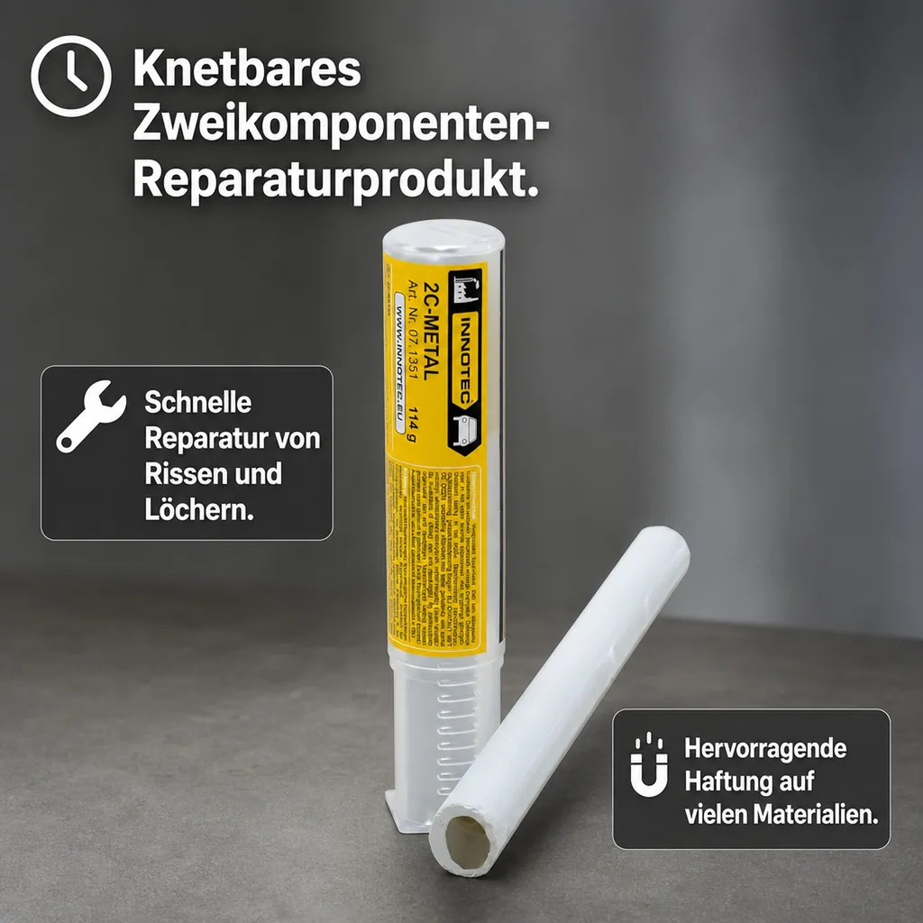 INNOTEC 2C Metall Knetmetall 114 g 07.1351