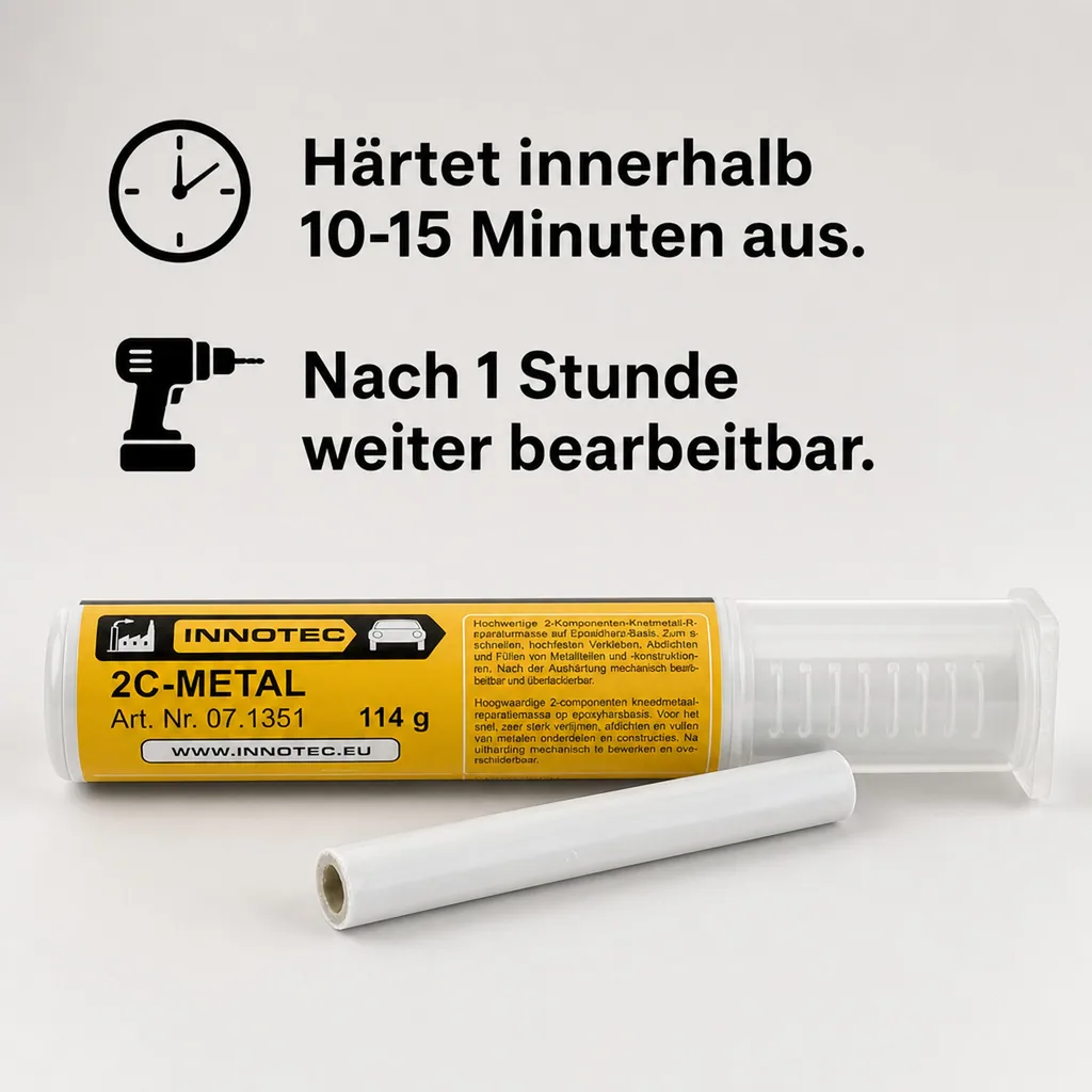 INNOTEC 2C Metall Knetmetall 114 g 07.1351