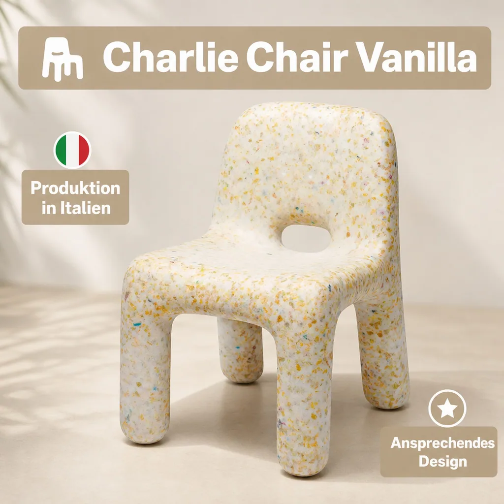 ecoBirdy Kinderstuhl - Charlie Chair Vanilla