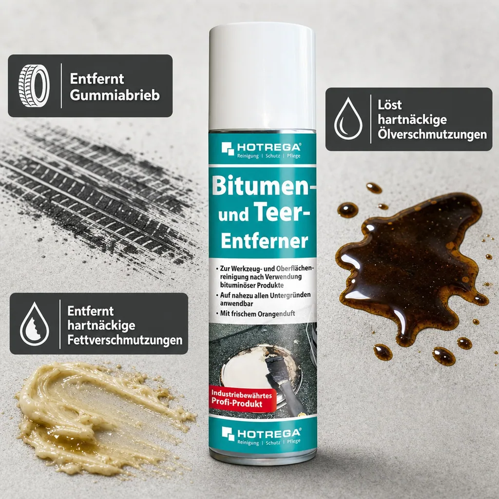 HOTREGA Bitumen- und Teer Entferner 300 ml Spraydose