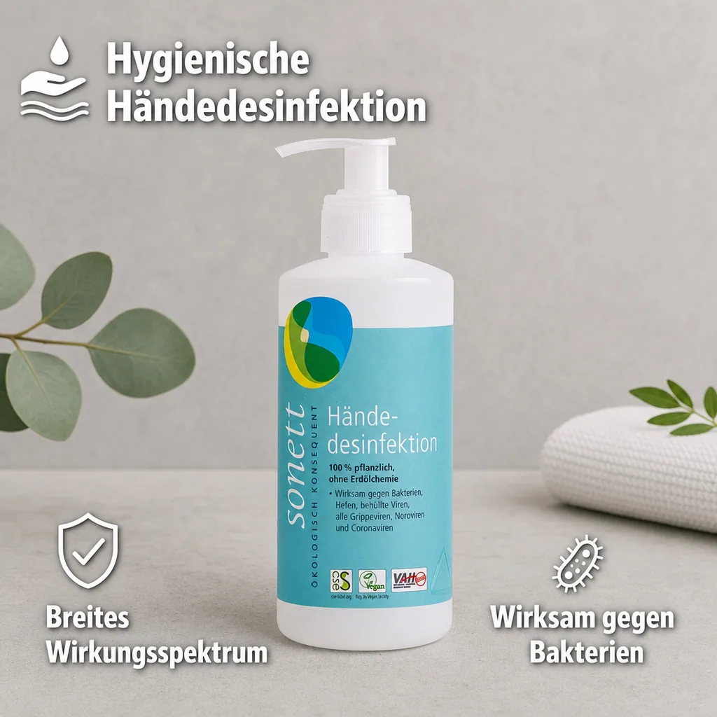 SONETT Händedesinfektion 300ml Spender