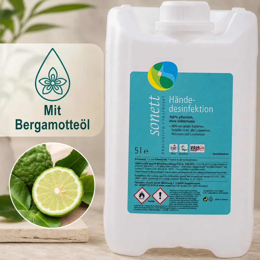 SONETT Händedesinfektion  5 Liter
