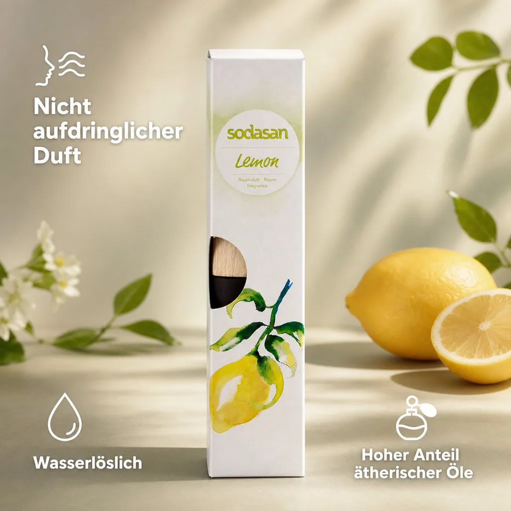 SODASAN Raumduft senses LEMON 200ml Lufterfrischer