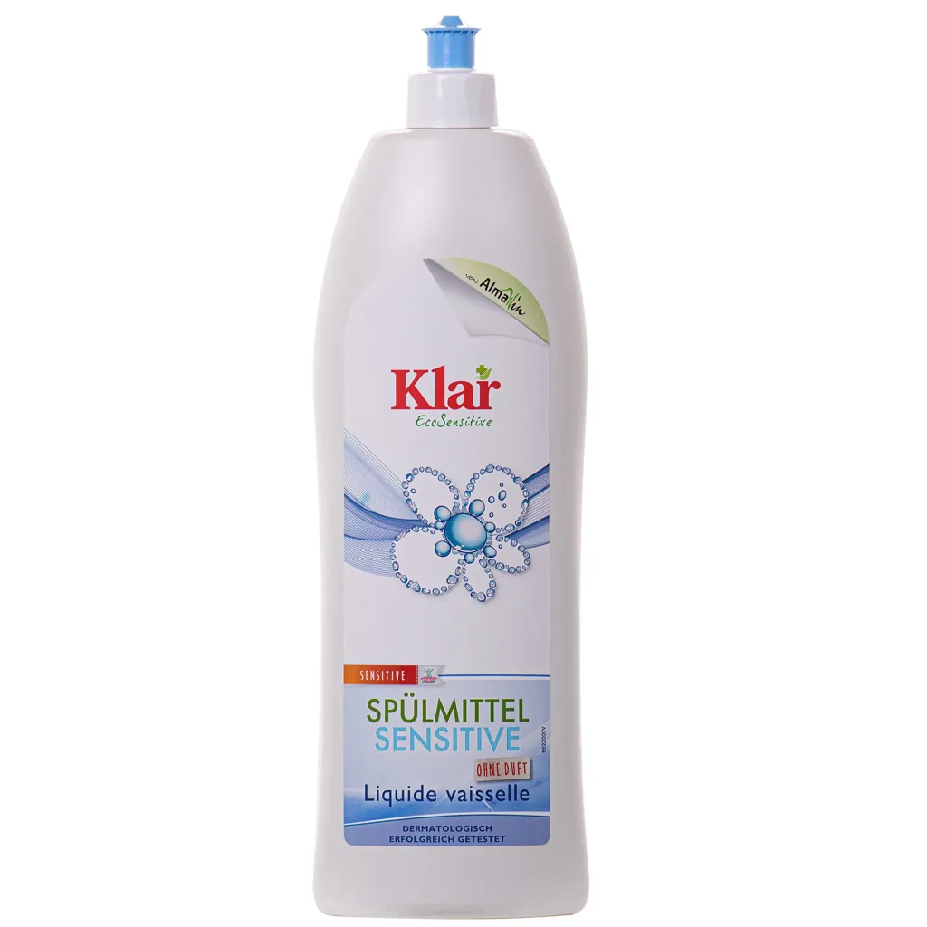 KLAR Spülmittel sensitive ohne Duft in verschiedenen Größengebinden