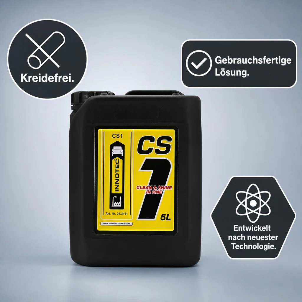 INNOTEC CS 1 Clean & Shine Hochglanzpolitur 5 Liter Kanister