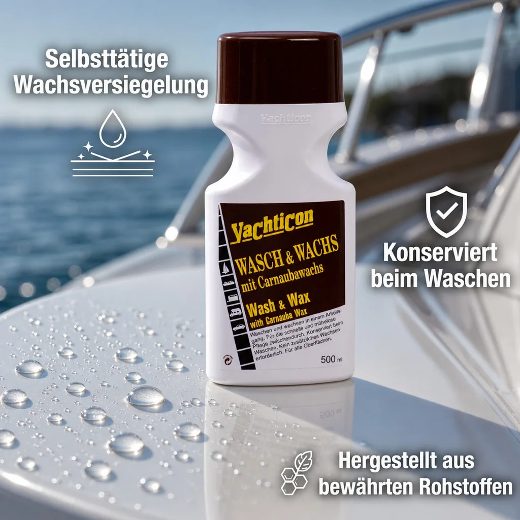 YACHTICON Wash und Wax 500ml