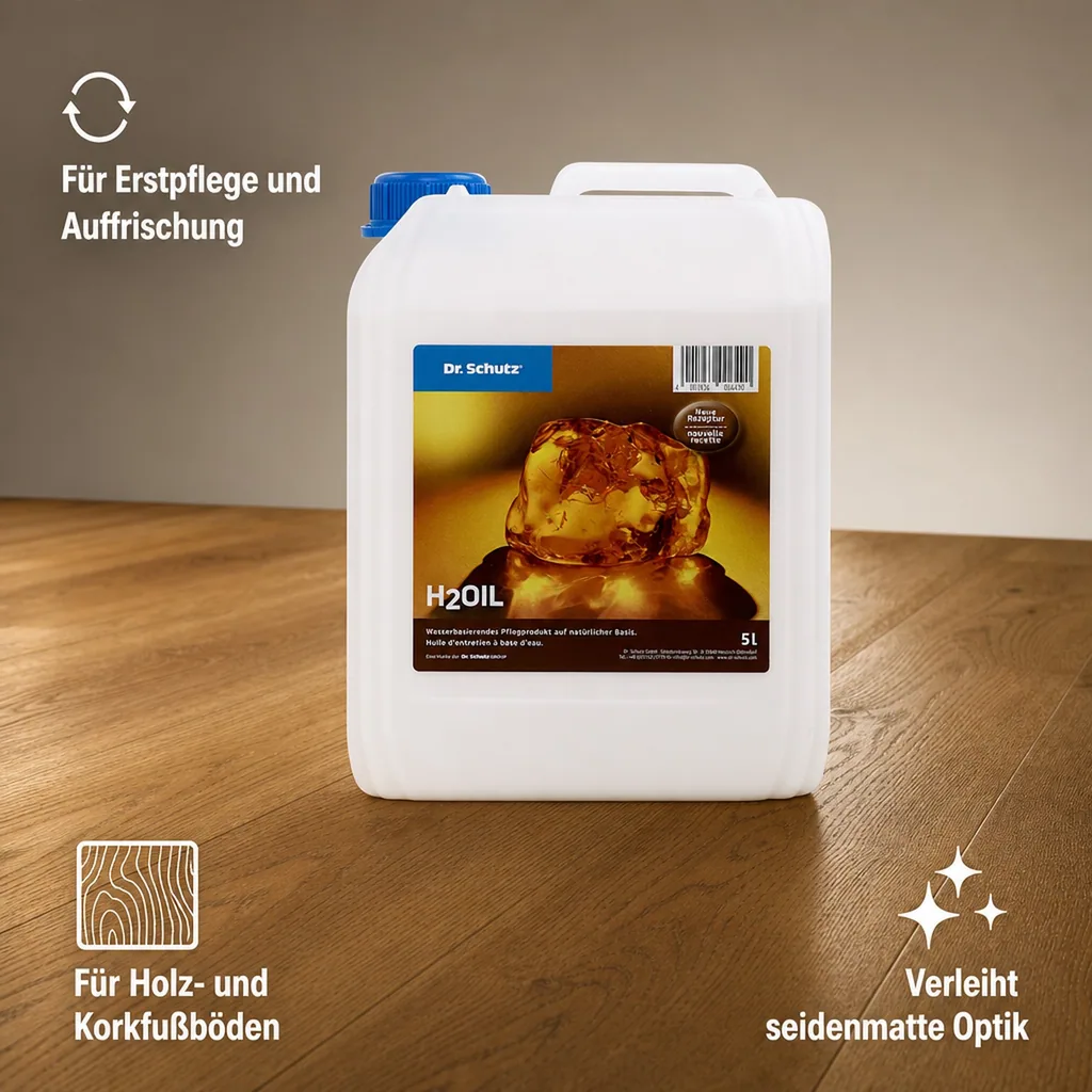 DR. SCHUTZ H2 Oil 5 Liter wasserbasierendes Pflegeöl