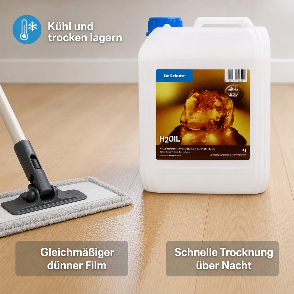 DR. SCHUTZ H2 Oil 5 Liter wasserbasierendes Pflegeöl