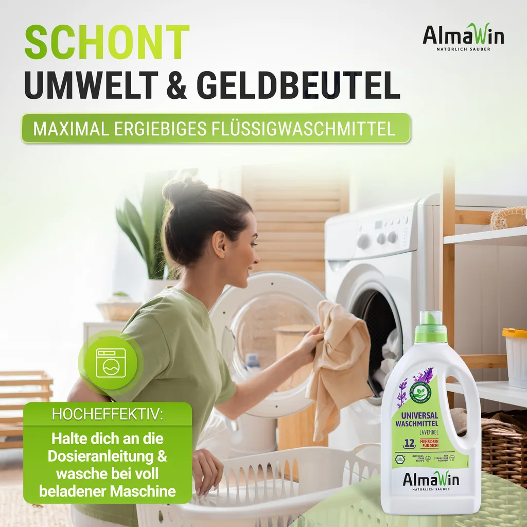 ALMAWIN Waschmittel flüssig 750ml