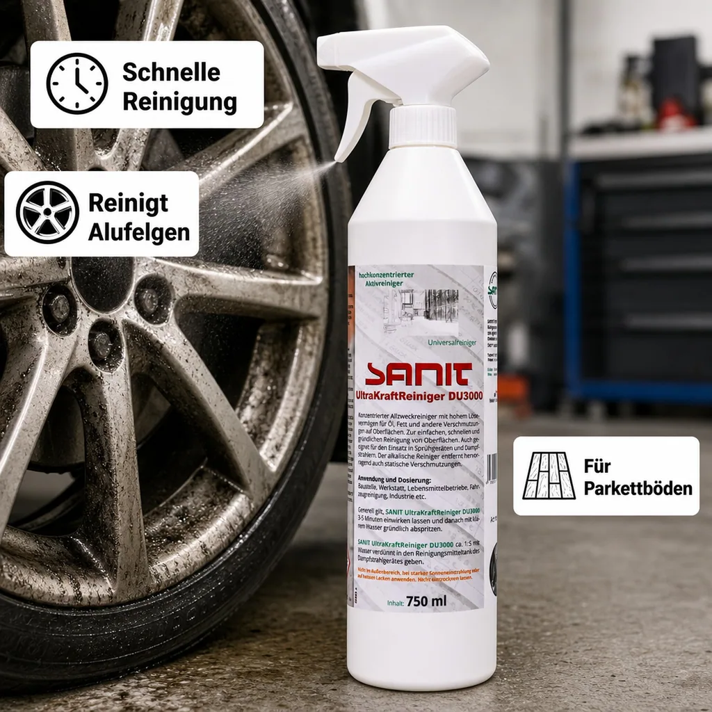 SANIT Ultra Kraftreiniger DU 3000 - 750 ml