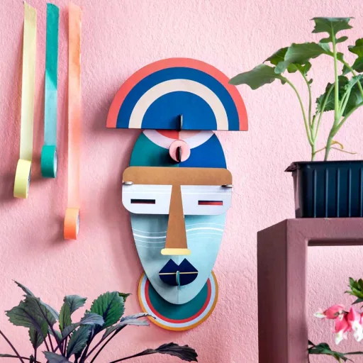 studio ROOF 3D Deko Maske Brooklyn Pappe