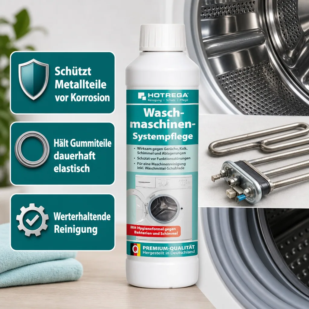 HOTREGA Waschmaschinen Systempflege 250 ml