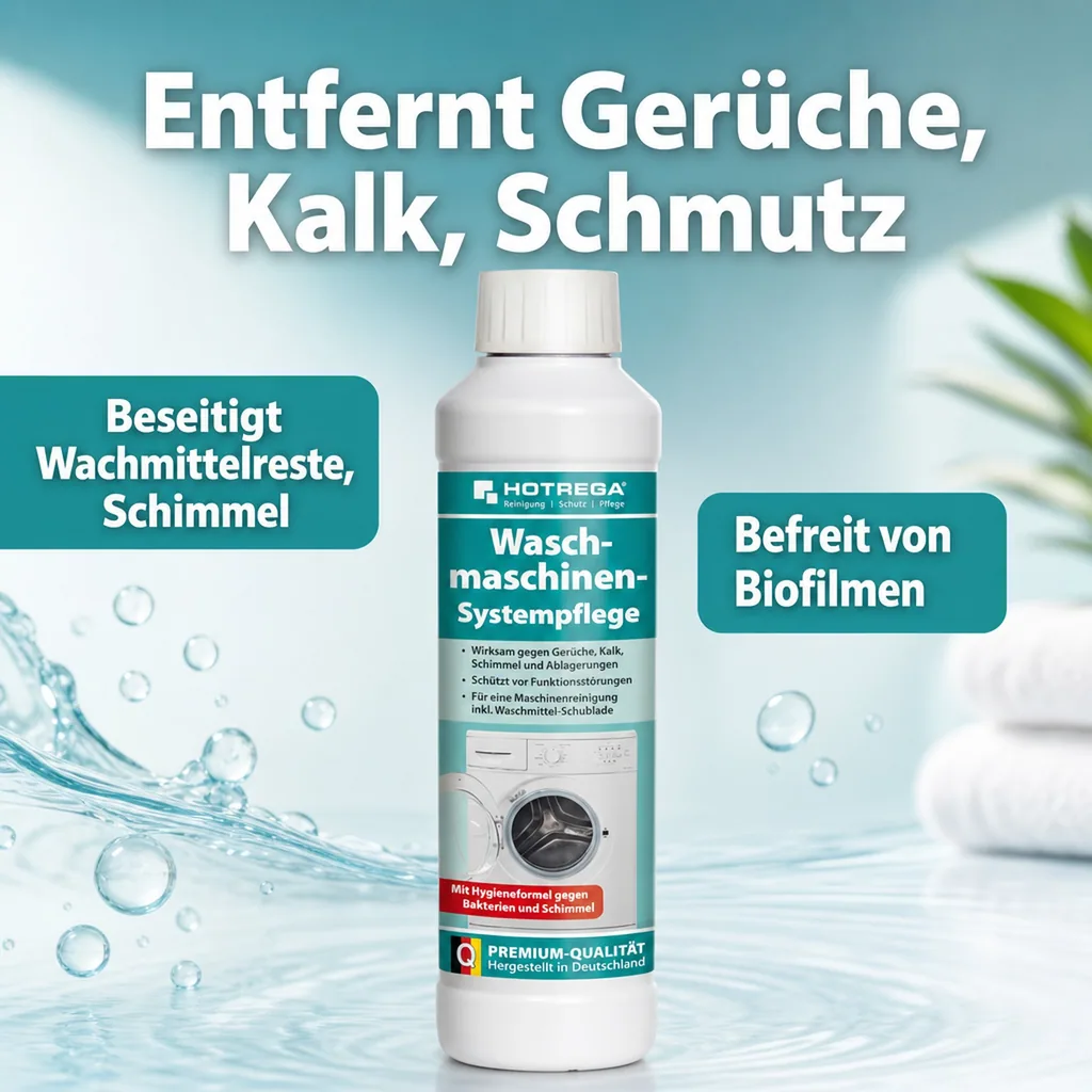 HOTREGA Waschmaschinen Systempflege 250 ml