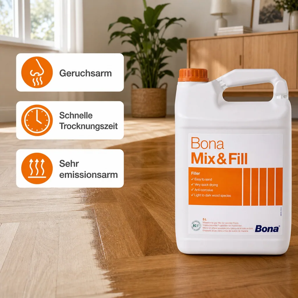 BONA Mix & Fill 5 Liter wasserbasierter Fugenkitt