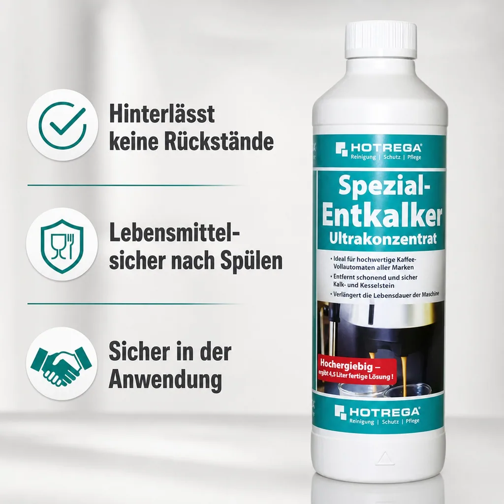 HOTREGA Spezial Entkalker 500 ml Konzentrat