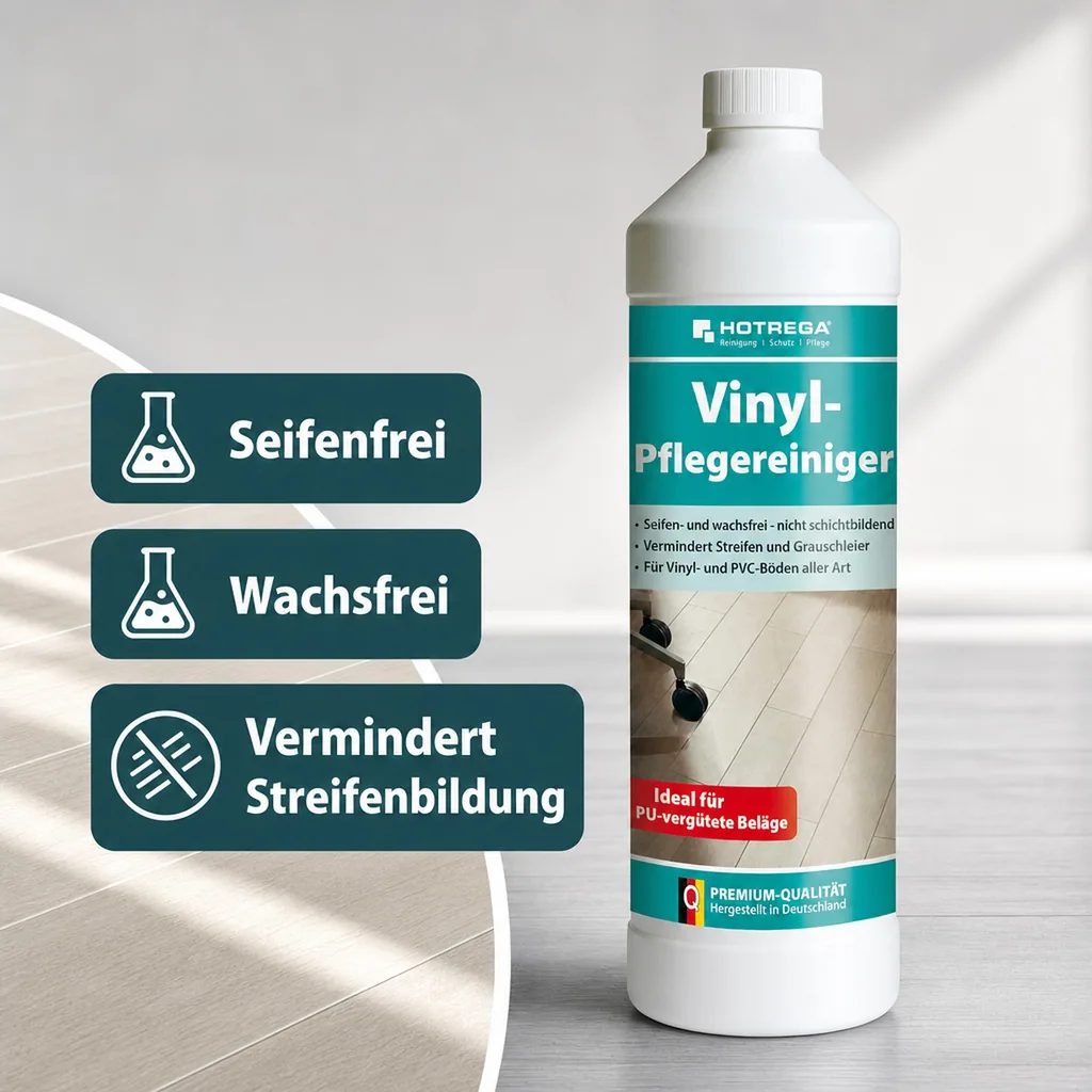 HOTREGA Vinyl Pflegereiniger 1 Liter Konzentrat