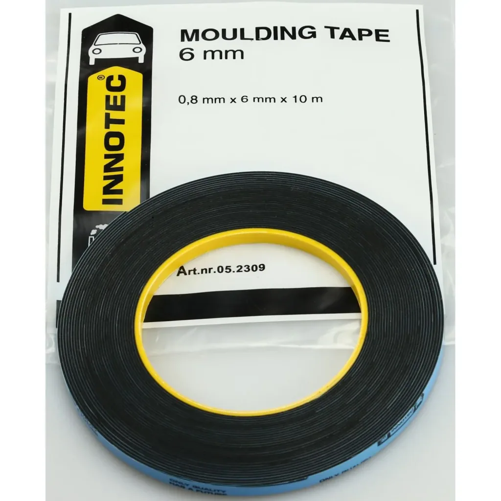INNOTEC Moulding Tape, 10 mtr. Rolle Doppelklebeband in verschiedenen Ausführungen