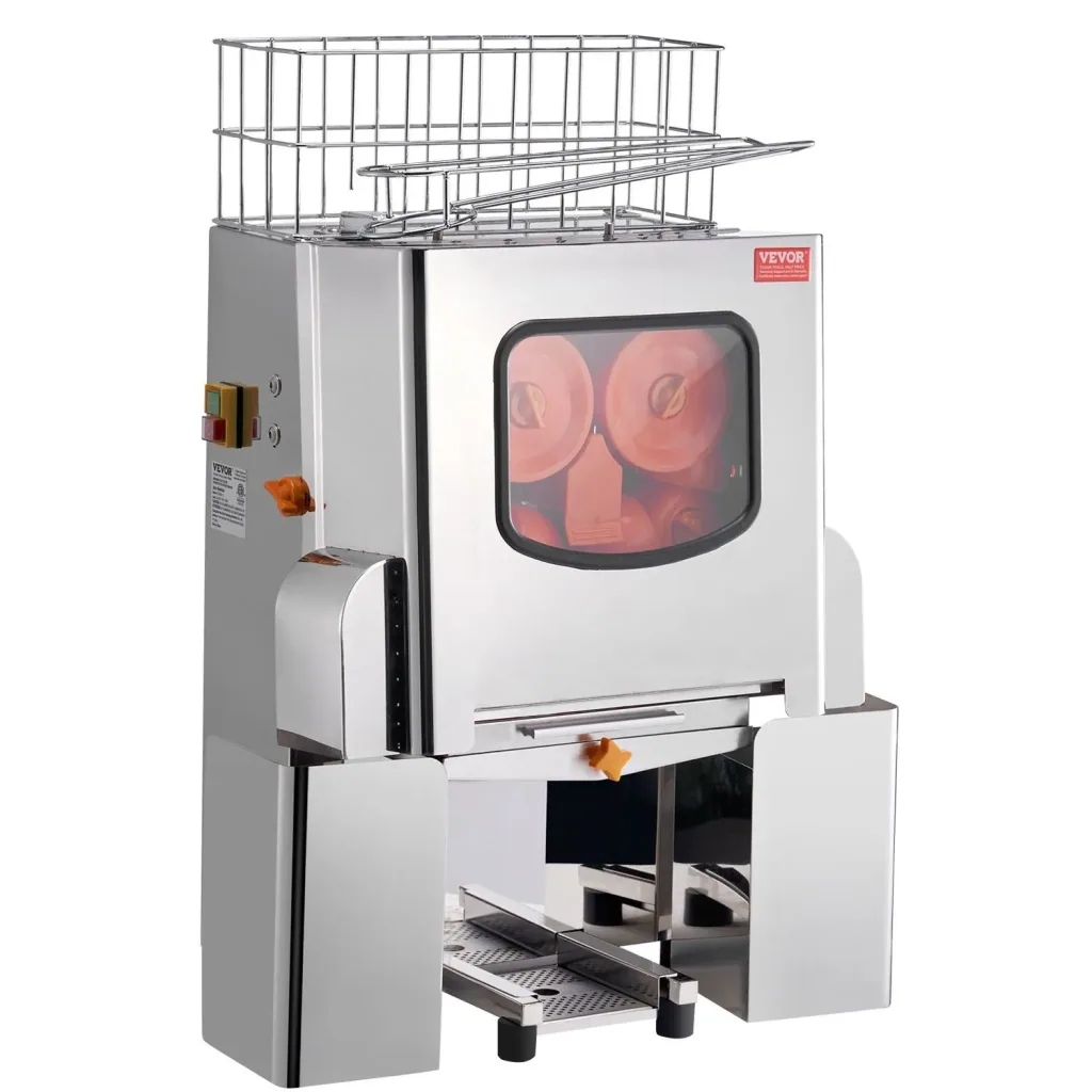 Saftpresse, Zitruspresse, Orangenpresse - Edelstahl, Kommerziell, 49,5 x 32,0 x 78,0 cm