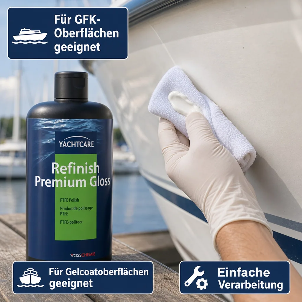 YACHTCARE Refinish Premium Gloss 500 ml Bootspolitur