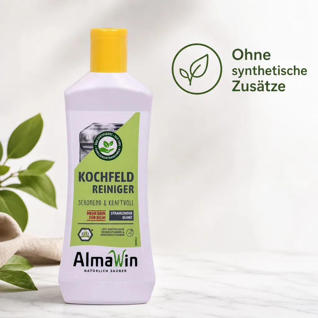 ALMAWIN Glaskochfeld Reiniger 250 ml Lemon fresh
