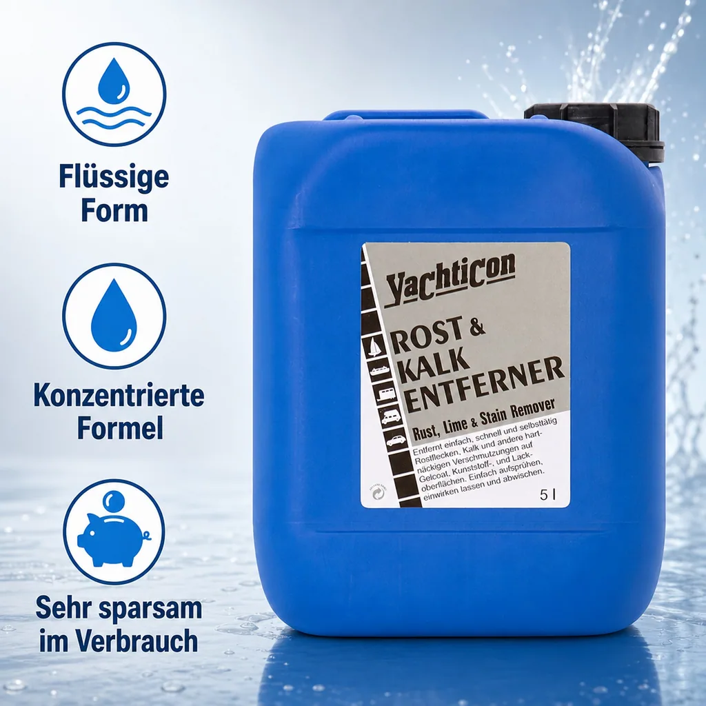 YACHTICON Rost & Kalk Entferner 5 Liter