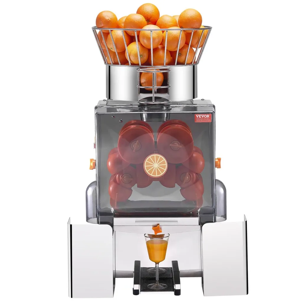 Saftpresse, Zitruspresse, Orangenpresse - Edelstahl, bis 25 Orangen pro Minute