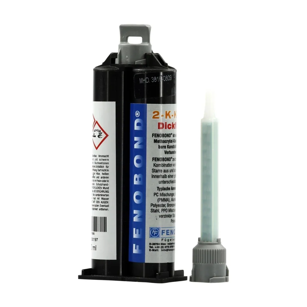 FENOPLAST Fenobond METHACRYLAT 2K-Klebstoff 50 ml incl. Mischdüse