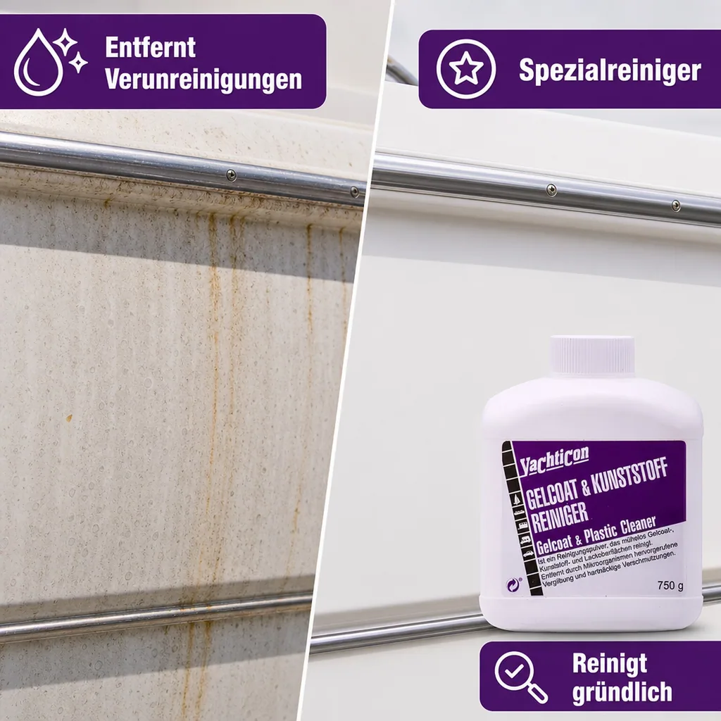 YACHTICON Gelcoat Reiniger 750 g Pulver