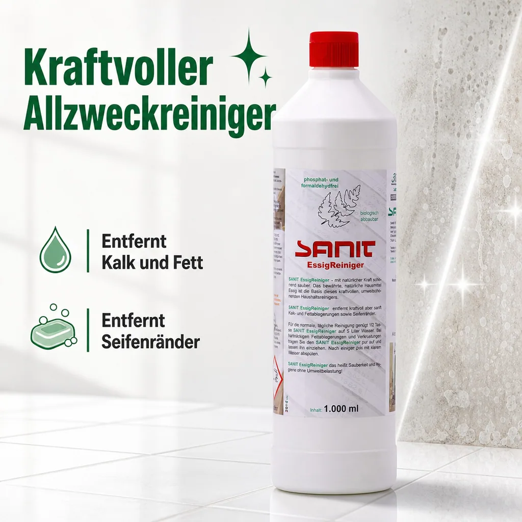SANIT Essig Reiniger 1 Liter