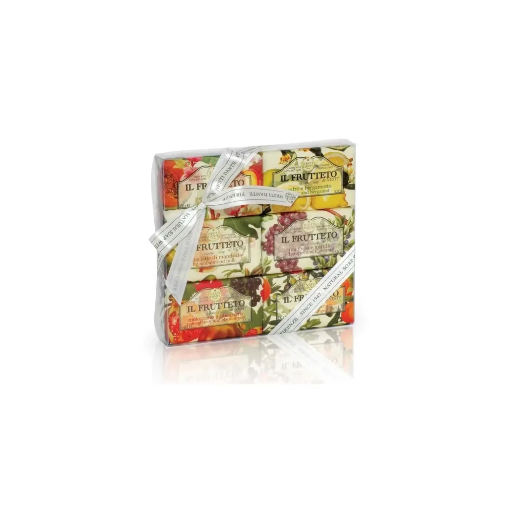 NESTI DANTE Il Frutteto Soap SET 6 x 150 g