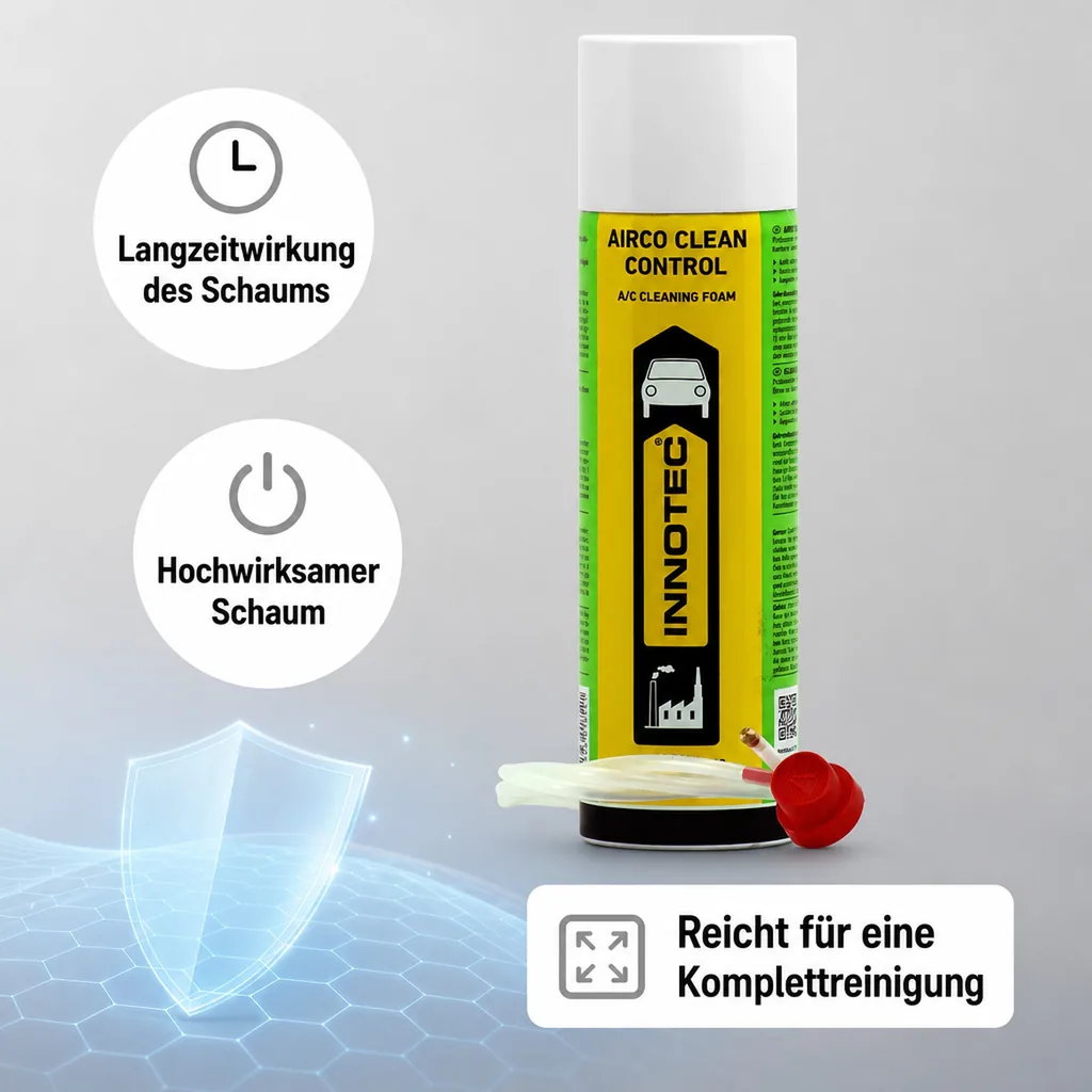 INNOTEC Airco Clean Control 250 ml Klimareiniger incl. Schlauch