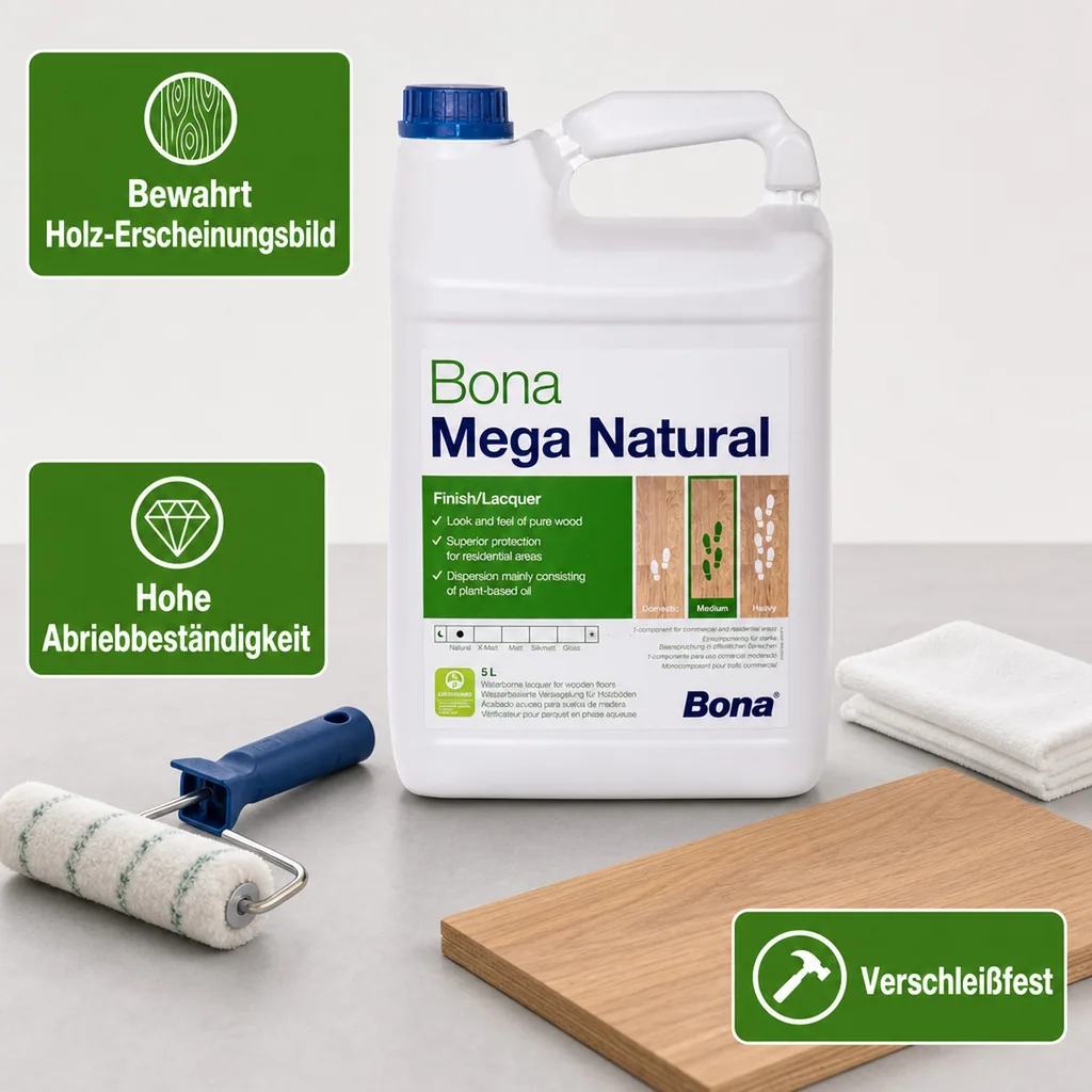 BONA MEGA Natural 5 Liter 1K ultramatt