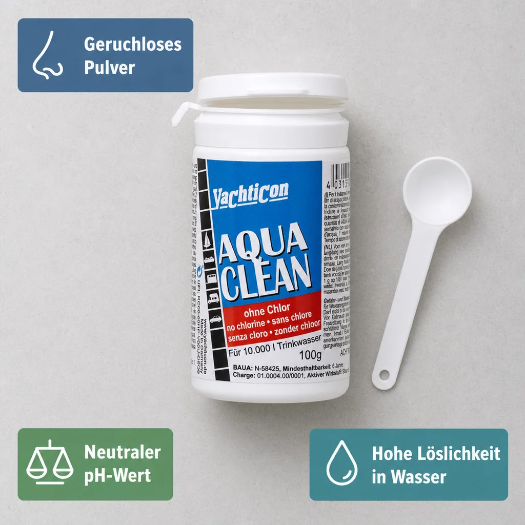 YACHTICON Aqua Clean AC 10.000 ohne Chlor 100 g Pulver