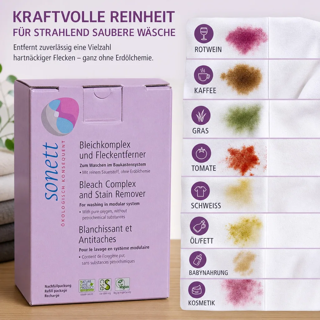 SONETT Bleichkomplex 900 g Schachtel Fleckenentferner