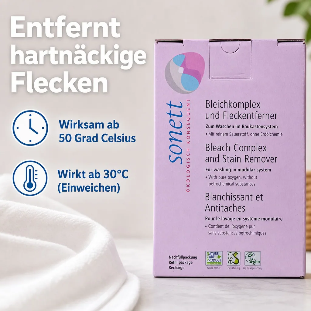 SONETT Bleichkomplex 900 g Schachtel Fleckenentferner