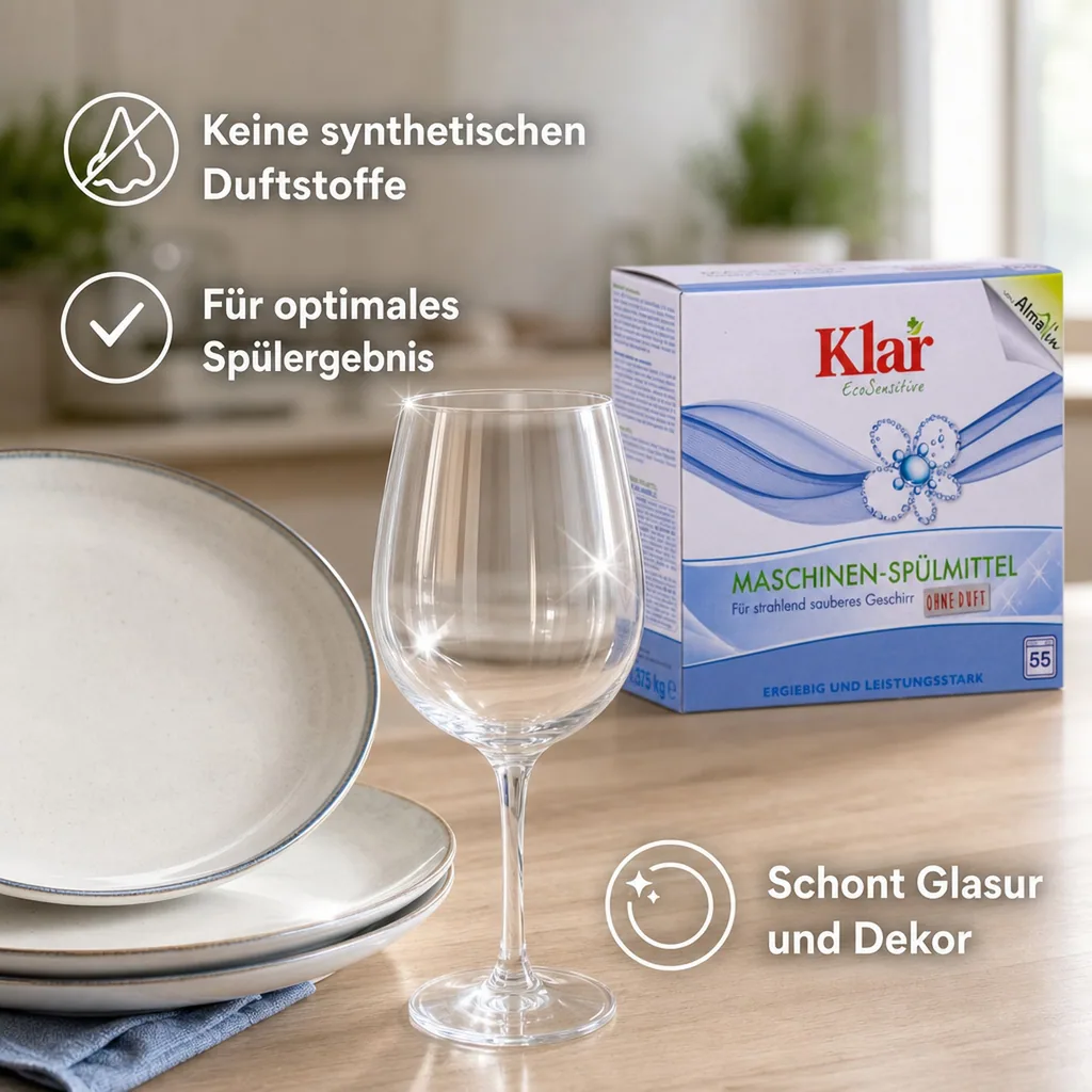 KLAR Maschinenspülmittel 1,375 kg ohne Duft