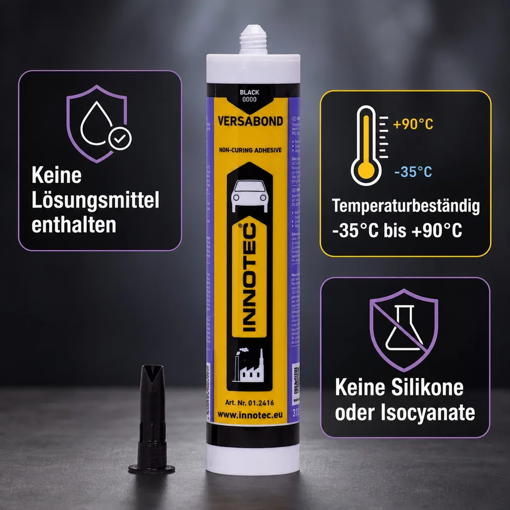 INNOTEC Versabond schwarz 310 ml abtupfbare Dichtmasse