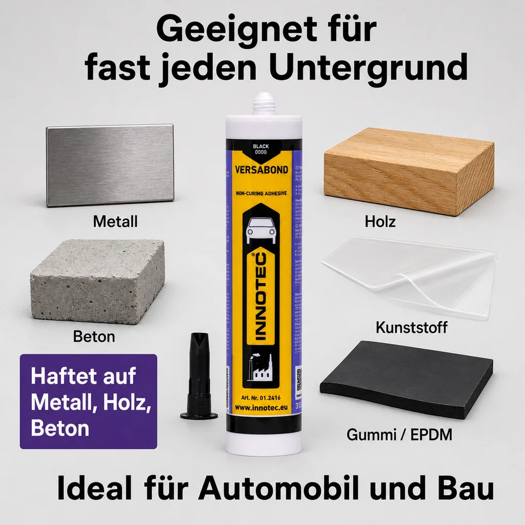 INNOTEC Versabond schwarz 310 ml abtupfbare Dichtmasse