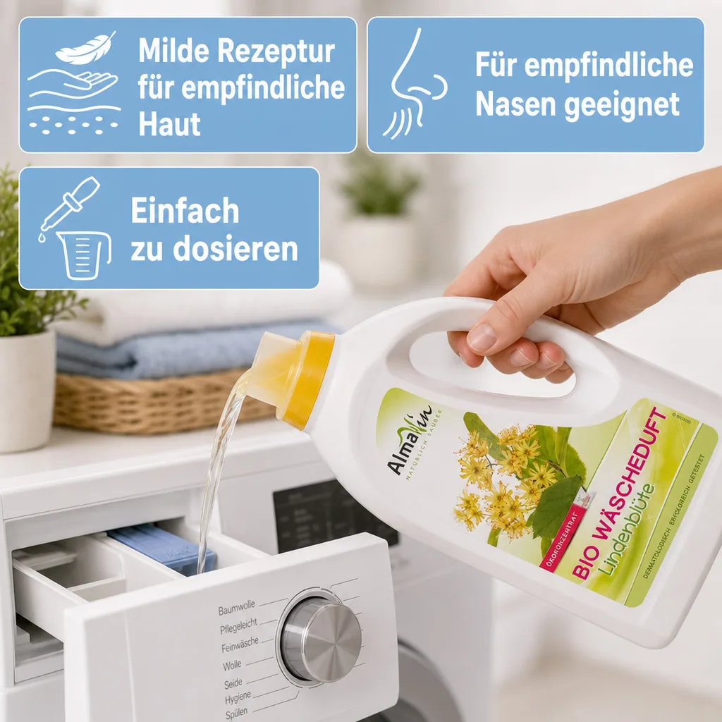 ALMAWIN Wäscheduft Lindenblüte 750 ml