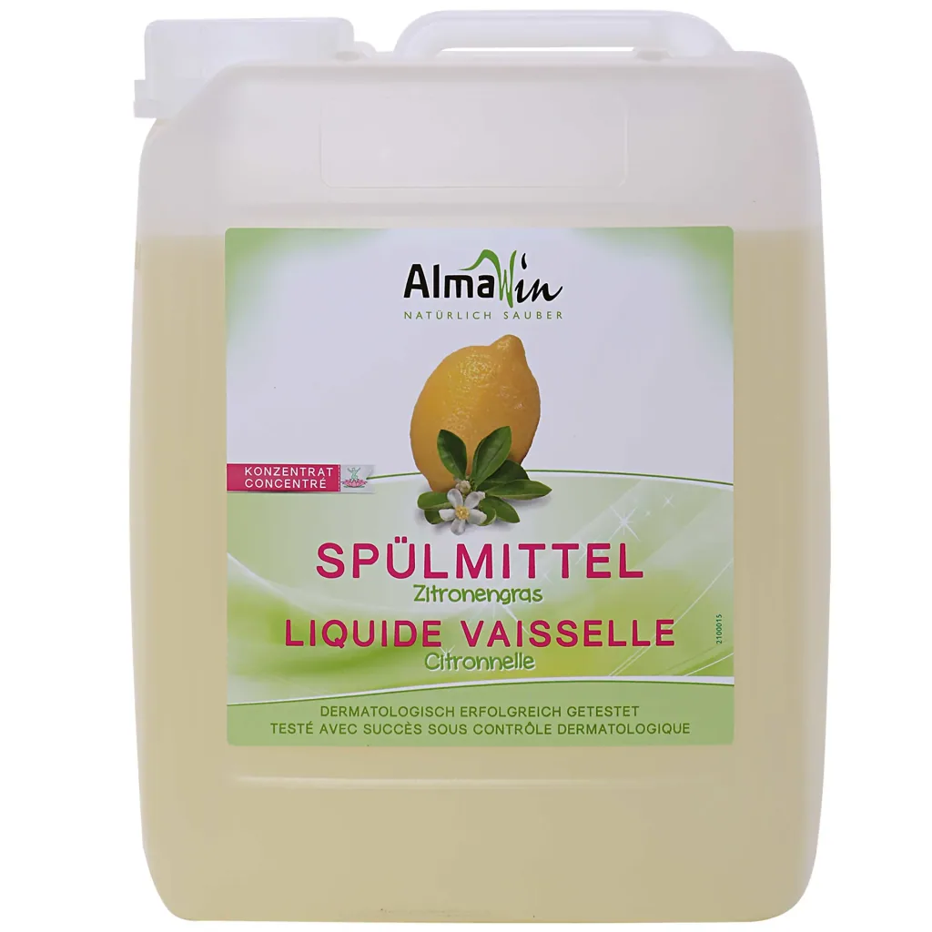 ALMAWIN Spülmittel Zitronengras in verschiedenen Größengebinde
