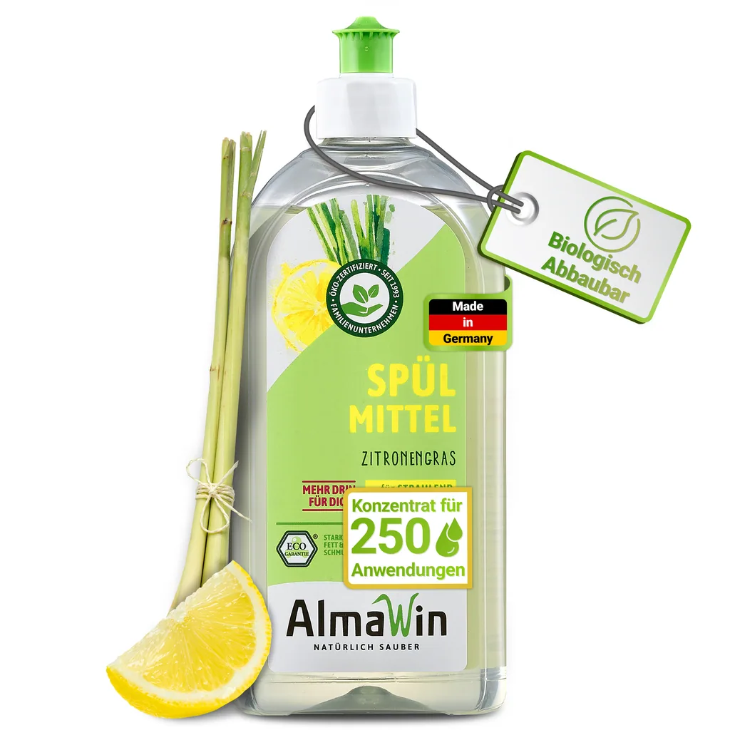 ALMAWIN Spülmittel Zitronengras 500ml