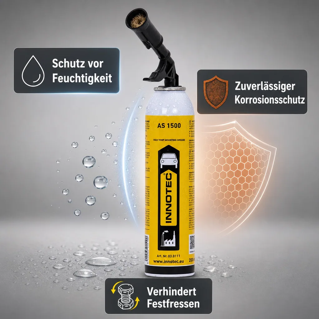 INNOTEC AS 1500 Schmierfett 200 ml inkl. Aufsatz mit Pinsel Winkelstück