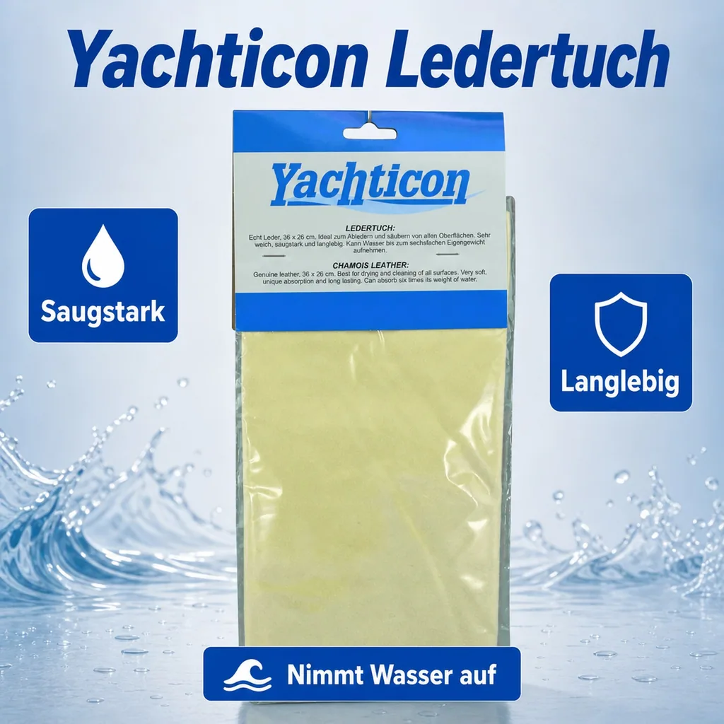 YACHTICON Ledertuch