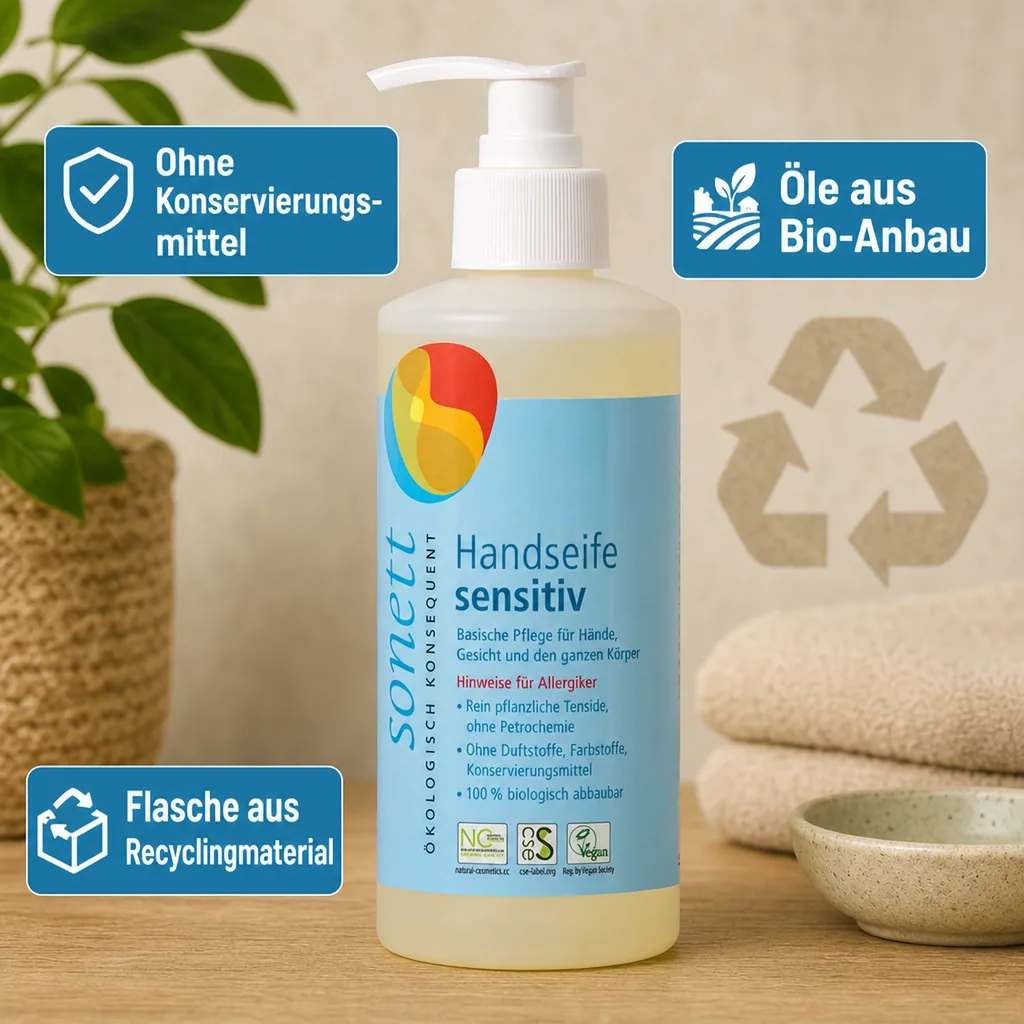 SONETT Handseife sensitiv 300ml Spender