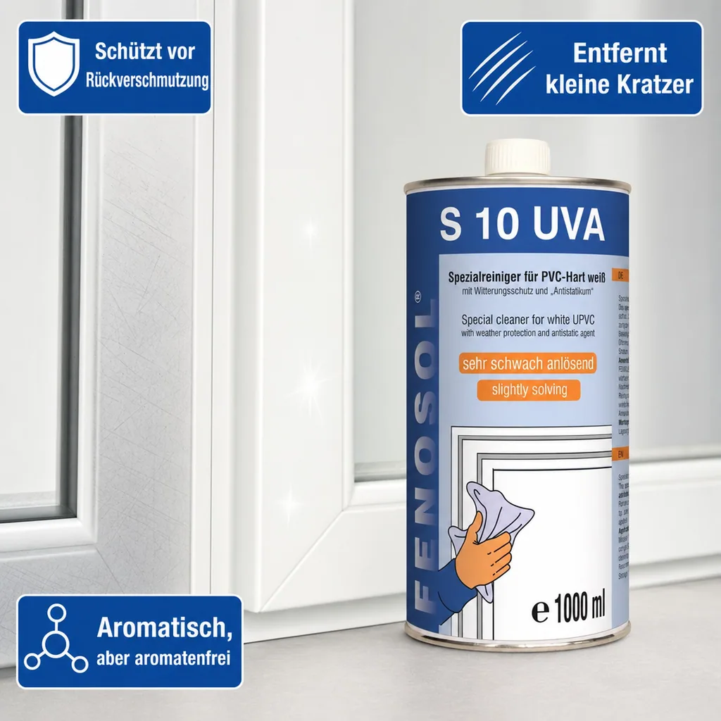 FENOPLAST Fenosol S 10 UVA Reiniger sehr schwach anlösend 1 Liter