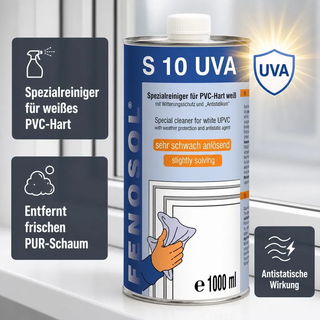 FENOPLAST Fenosol S 10 UVA Reiniger sehr schwach anlösend 1 Liter