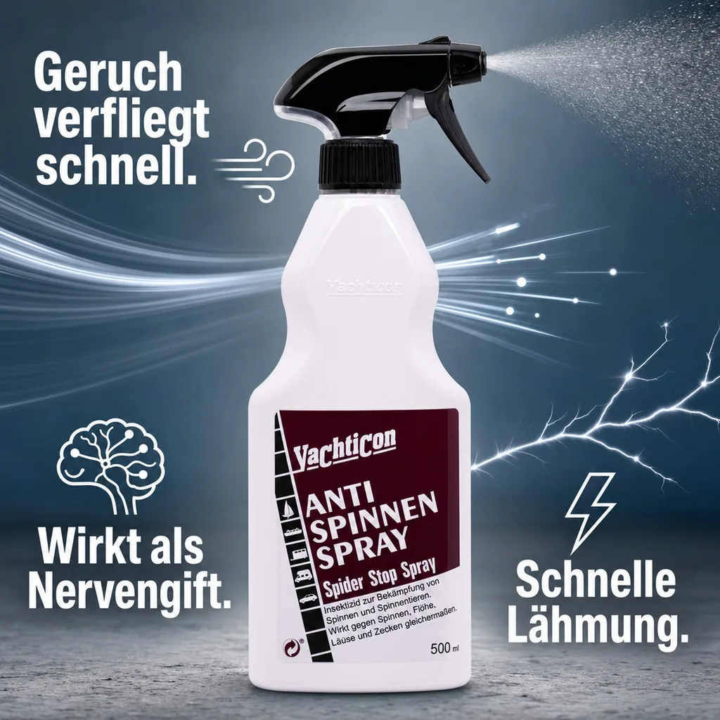 YACHTICON Anti Spinnen Spray 500 ml