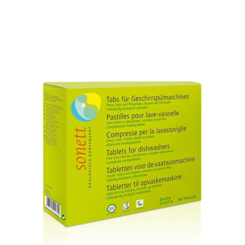 SONETT Geschirrspülmittel Tabs 25 x 20g = 500 g Spülmaschinentabs