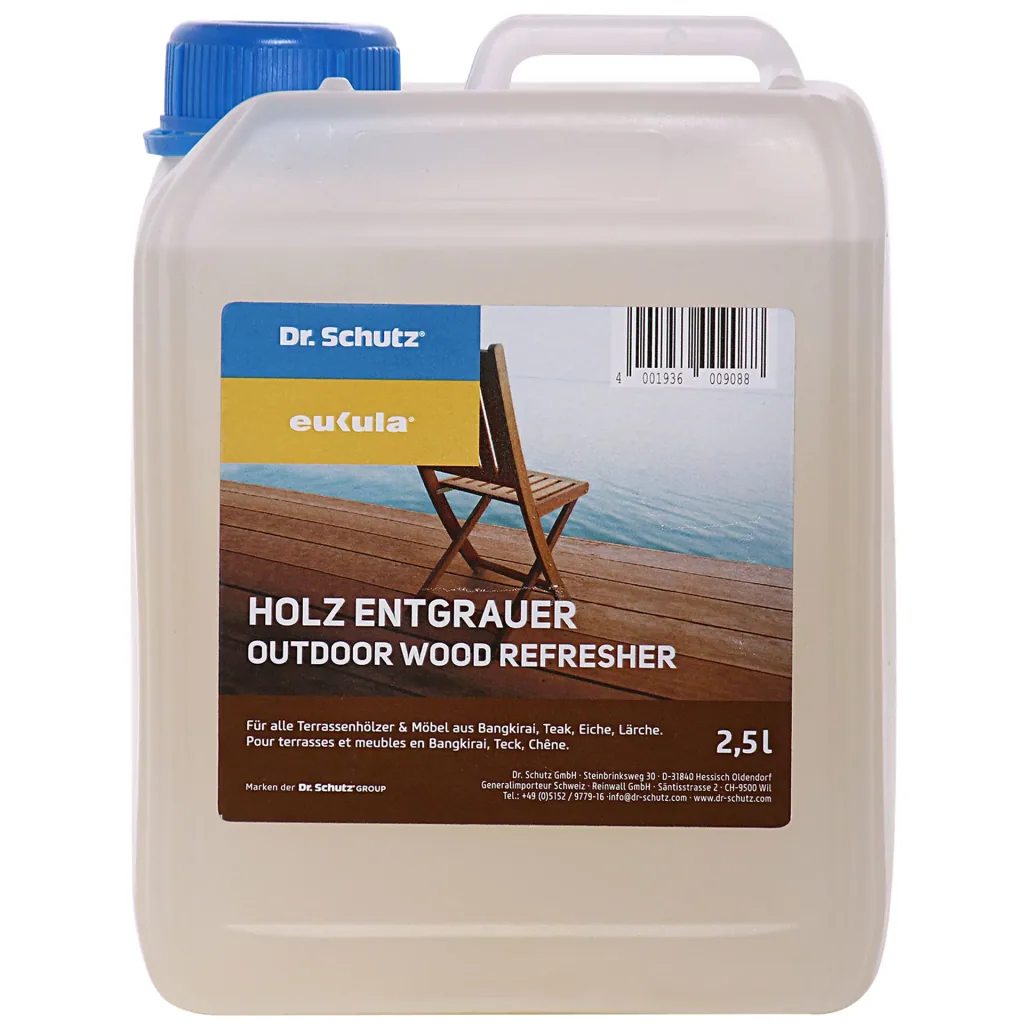 DR. SCHUTZ Holzentgrauer in verschiedenen Größengebinde